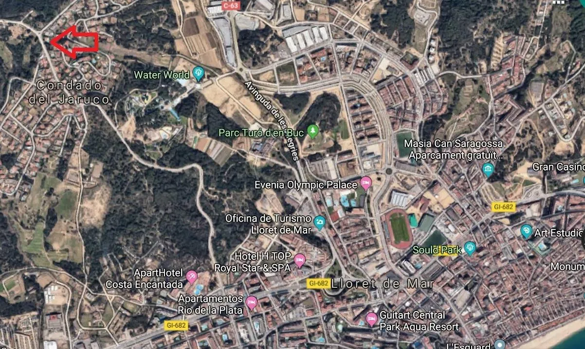 Villa Jaruco Λορέτ Ντε Μαρ 0*,